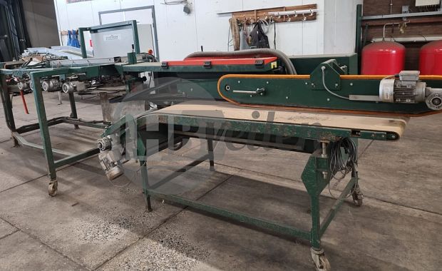 Ontbolmachine met verenkelaar