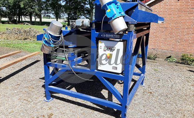 Dubbele spijlenzeef