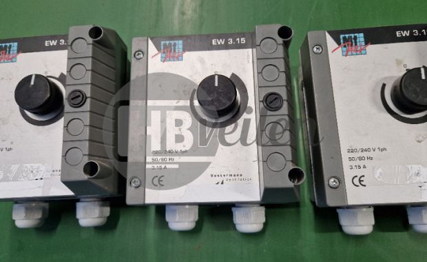 Ventilatoren en regelkast