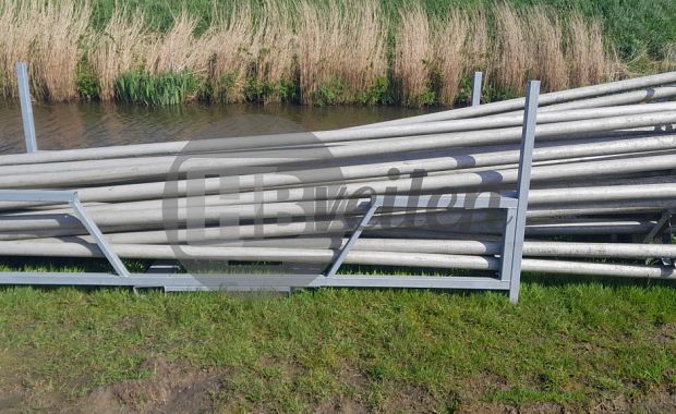 Beregeningsbuizen met sproeiers