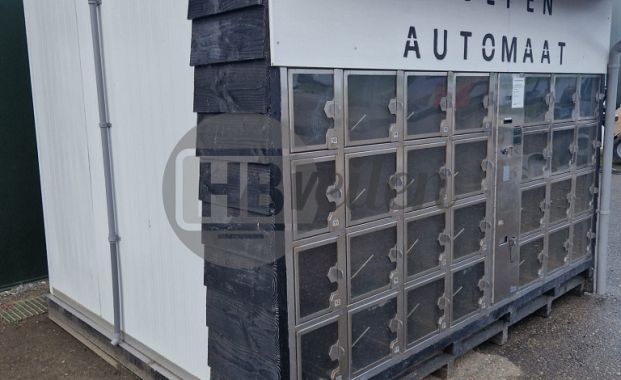 Bloemenautomaat met koelcel