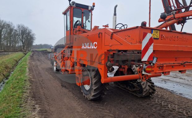 Zelfrijdende rooimachine