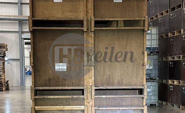 Droogwand, 2 breed, 4 hoog