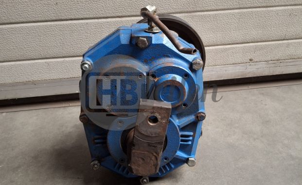 Motor met vertragingskast