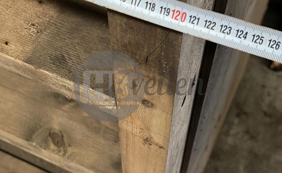 Droogwand, 1 breed, 4 hoog