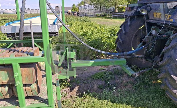 Oogstwagen met oogstband