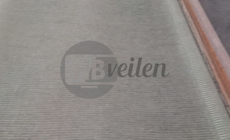 Duwband met rollenbaan