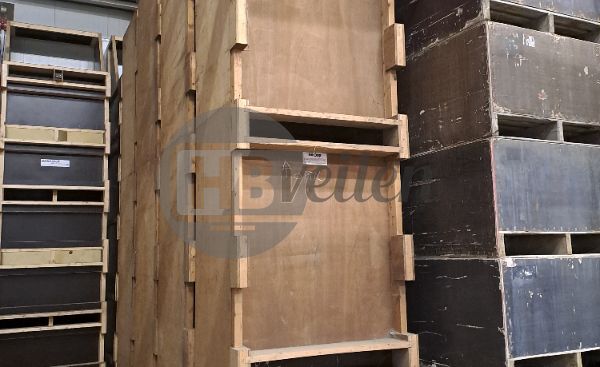Droogwanden, 1 breed, 6 hoog