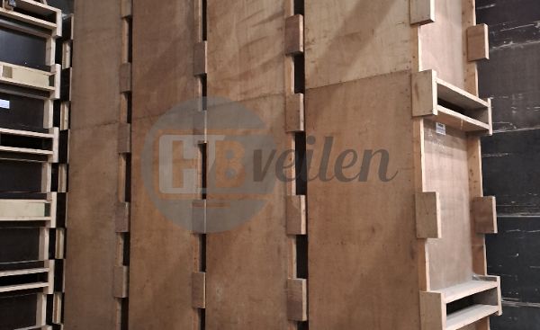 Droogwanden, 1 breed, 6 hoog