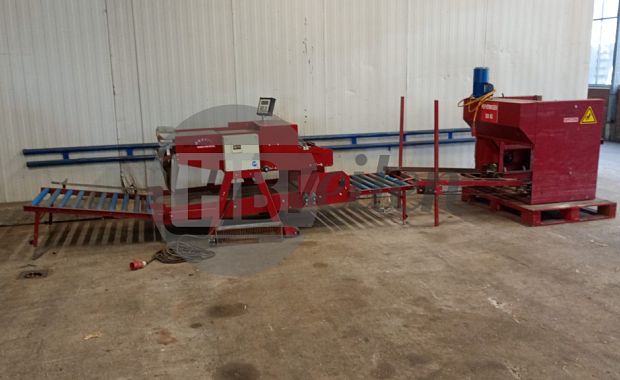 Telmachine met stapelaar