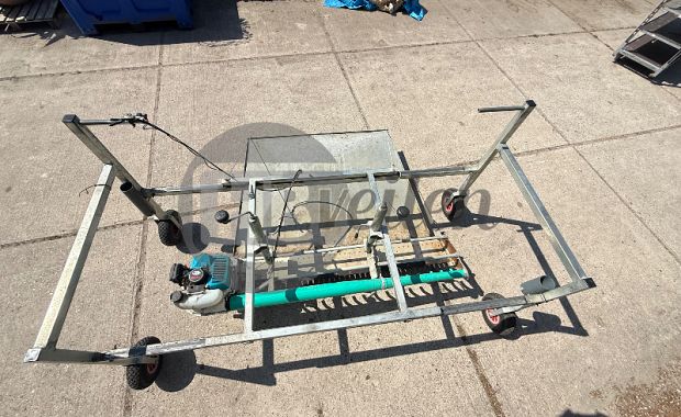 Bedden maaimachine voor stek 