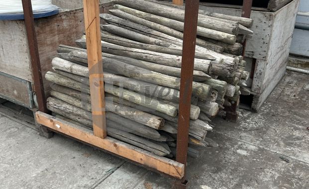 Houten palen