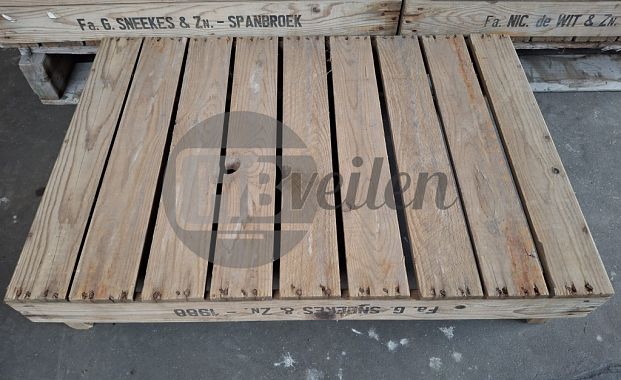 Houten bakken