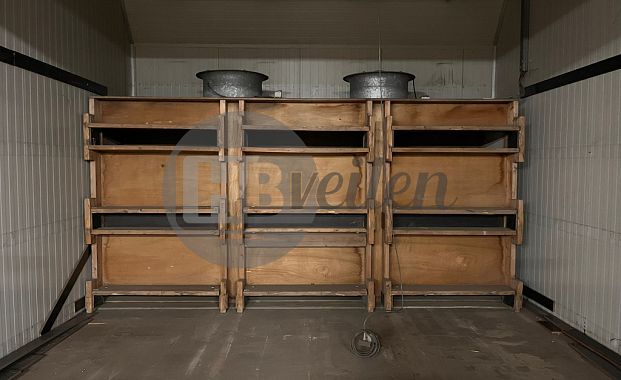 Droogwand, 3 breed, 3 hoog