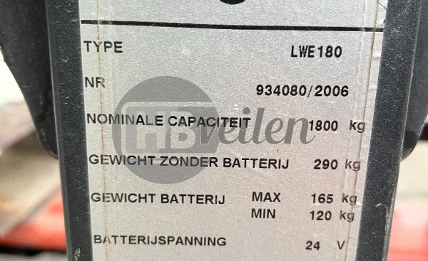 Elektrische Palletwagen 