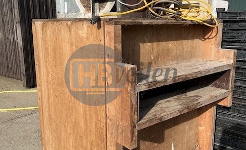 Droogwand, 1 breed, 2 hoog