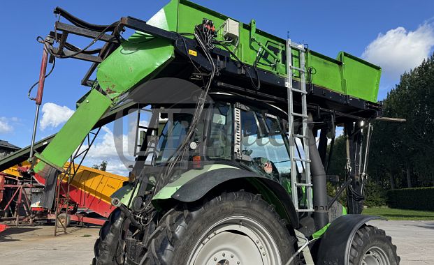Plantdak met voorlader