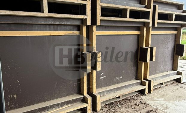 Droogwand, 3 breed, 3 hoog