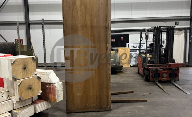 Droogwand, 2 breed, 4 hoog