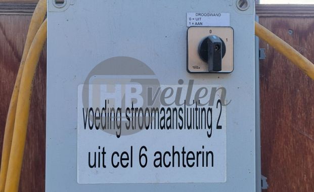 Droogwand, 2 breed, 2 hoog