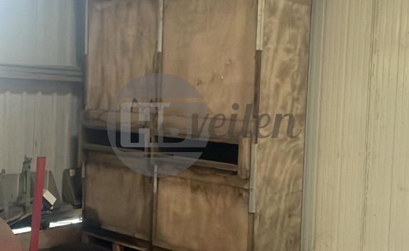 Droogwand, 1 breed, 4 hoog