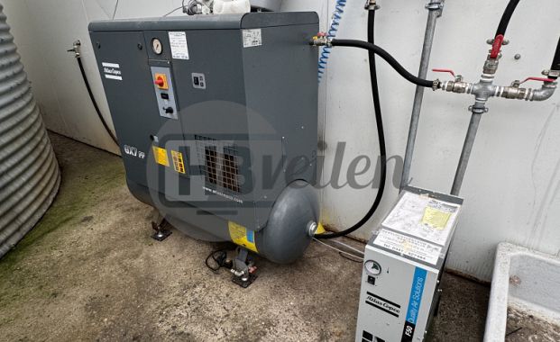 Compressor met luchtdroger 