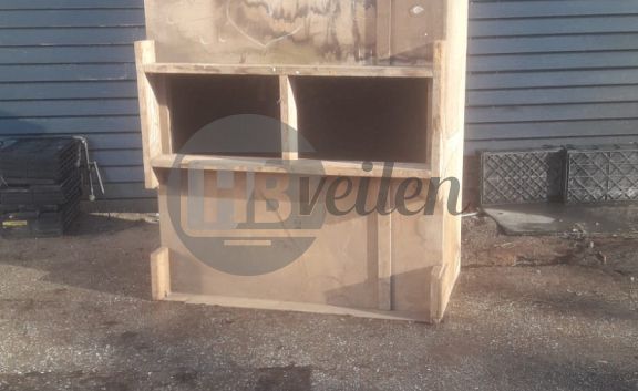 Droogwand, 1 breed, 2 hoog