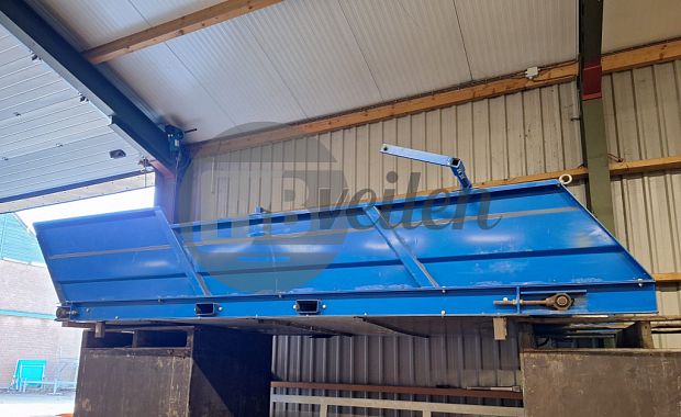 Plantdak met voorlader