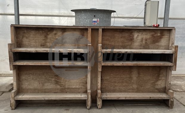 Droogwand, 2 breed, 2 hoog