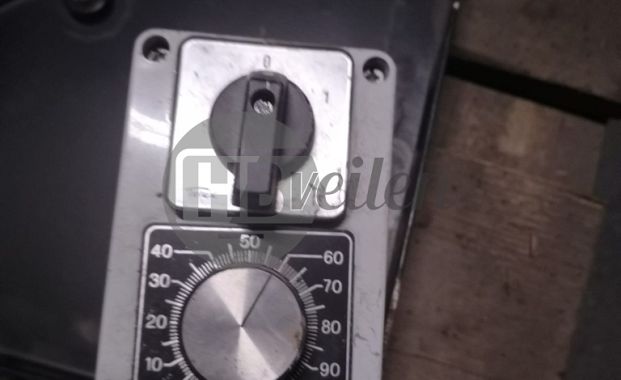 Gelijkstroom ventilator met heaterblok