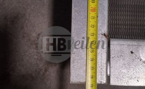 Gelijkstroom ventilator met heaterblok