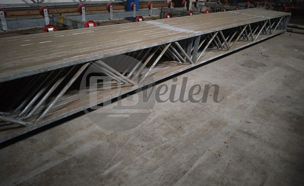 Tralieleggers en spanten