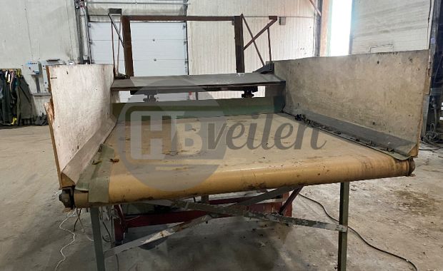 Kantelaar met doseerband 