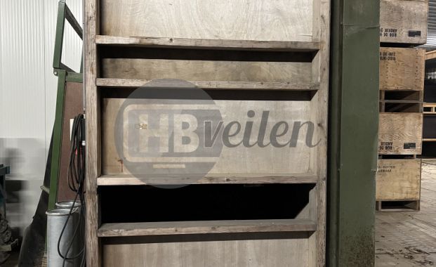 Droogwand, 1 breed, 4 hoog