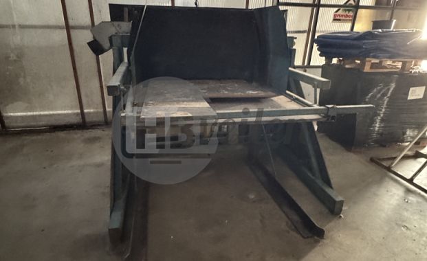 Kantelaar met afvoerband