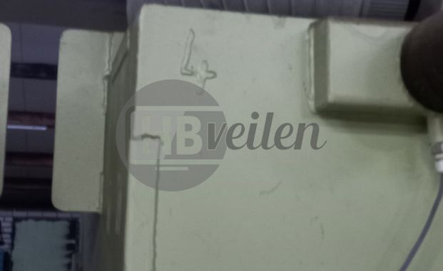 Branderhuis met brander