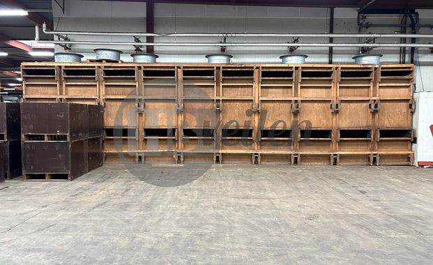 Droogwanden, 2 breed, 4 hoog