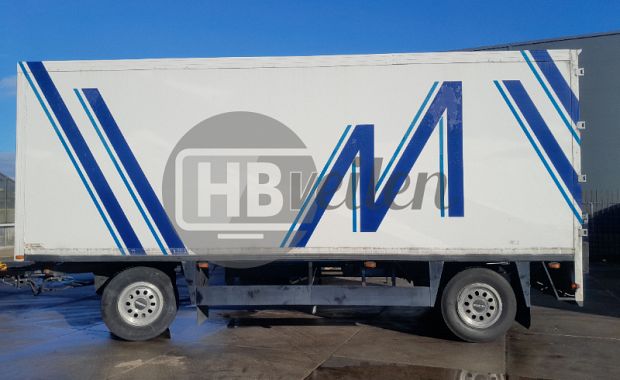 Vrachtwagen aanhangwagen