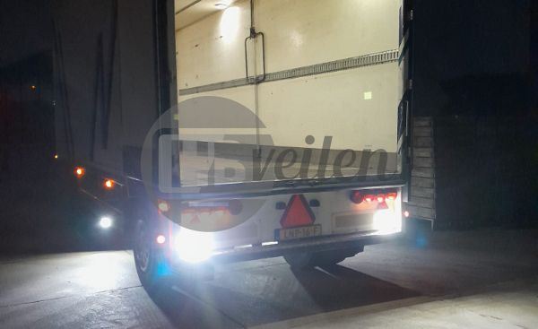 Vrachtwagen aanhangwagen