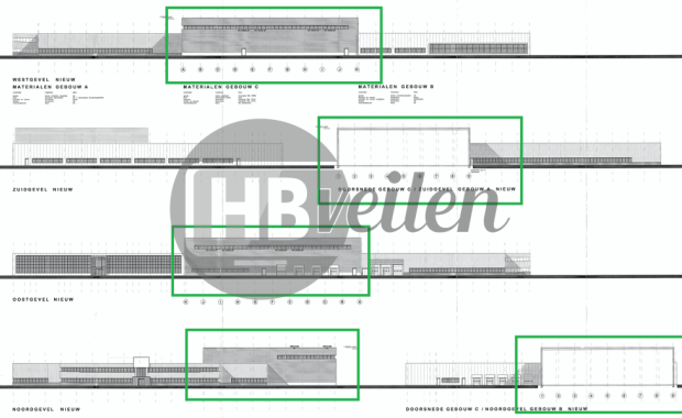 Demontable bedrijfspand