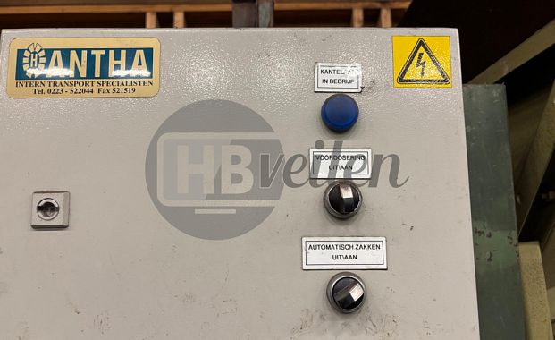 Kantelaar met bunker