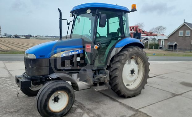Tractor met hefmast