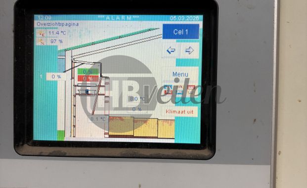 Droogwand, 6 breed, 4/3 hoog