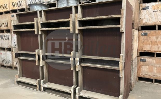 Droogwand 3 hoog, 3 breed