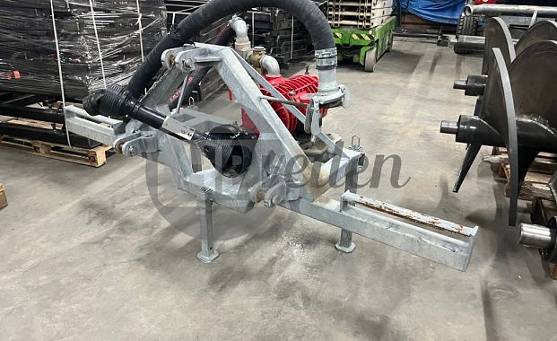 Compressor op uitrekbok