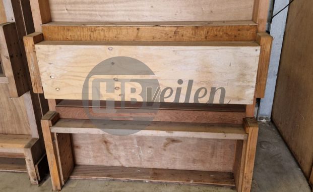 Droogwand, 1 breed, 2 hoog