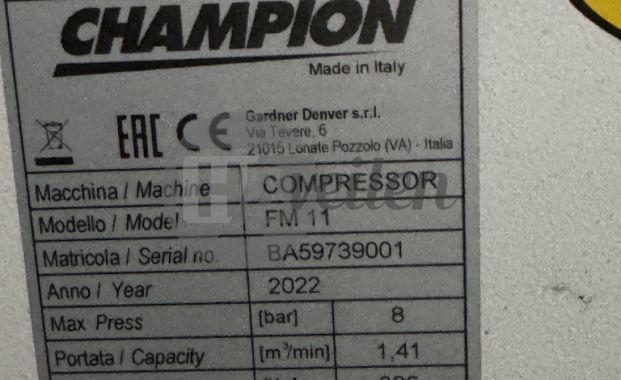 Compressor met luchtdroger