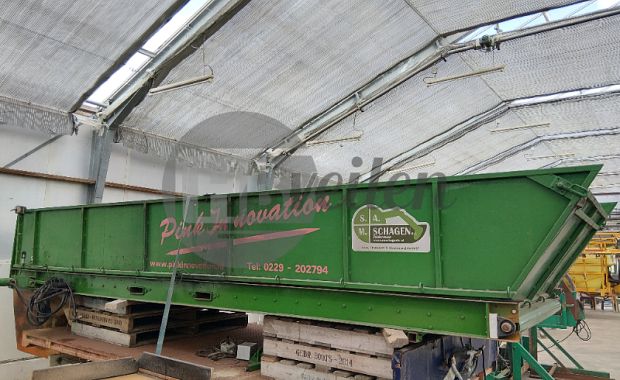 Plantdak met voorlader 