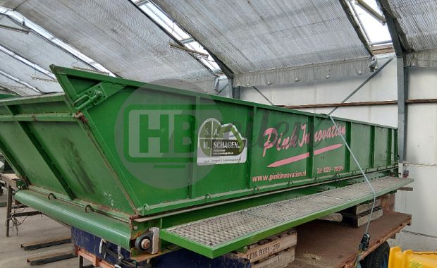 Plantdak met voorlader 