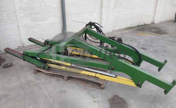 Plantdak met voorlader 